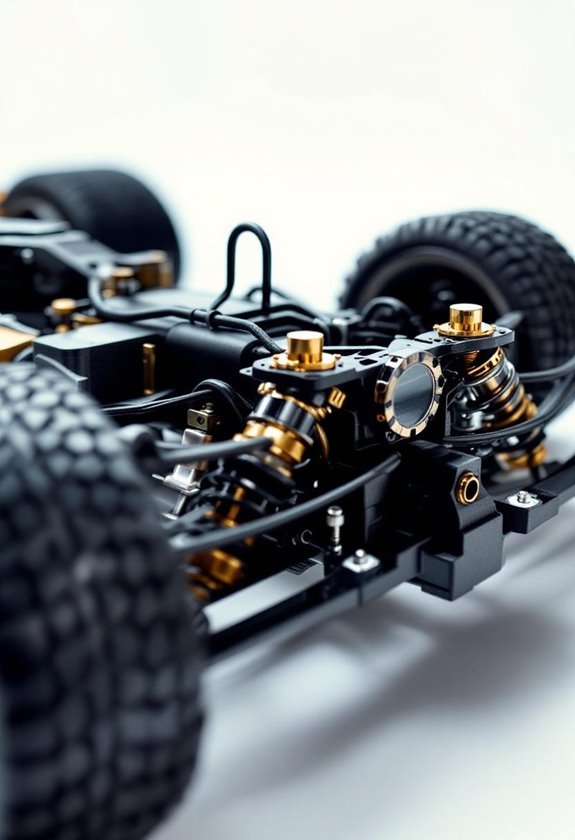 brass weights in racing cars