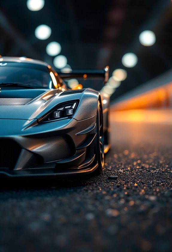 luxury rc car materials