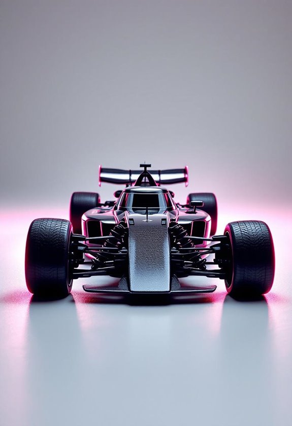 racing bodies thicker or lighter