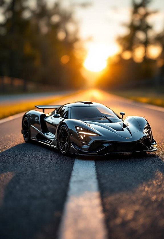 realistic luxury rc car design